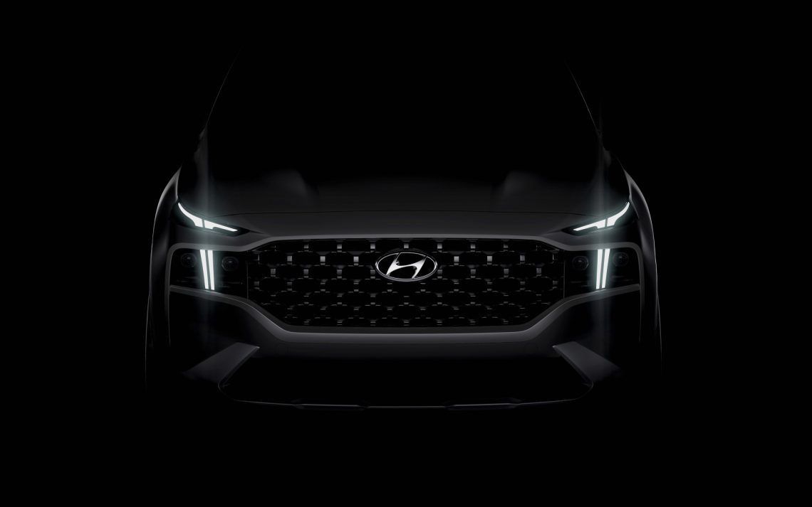 Se aproxima el debut mundial del Hyundai Santa Fe 2021, primer teaser del nuevo SUV