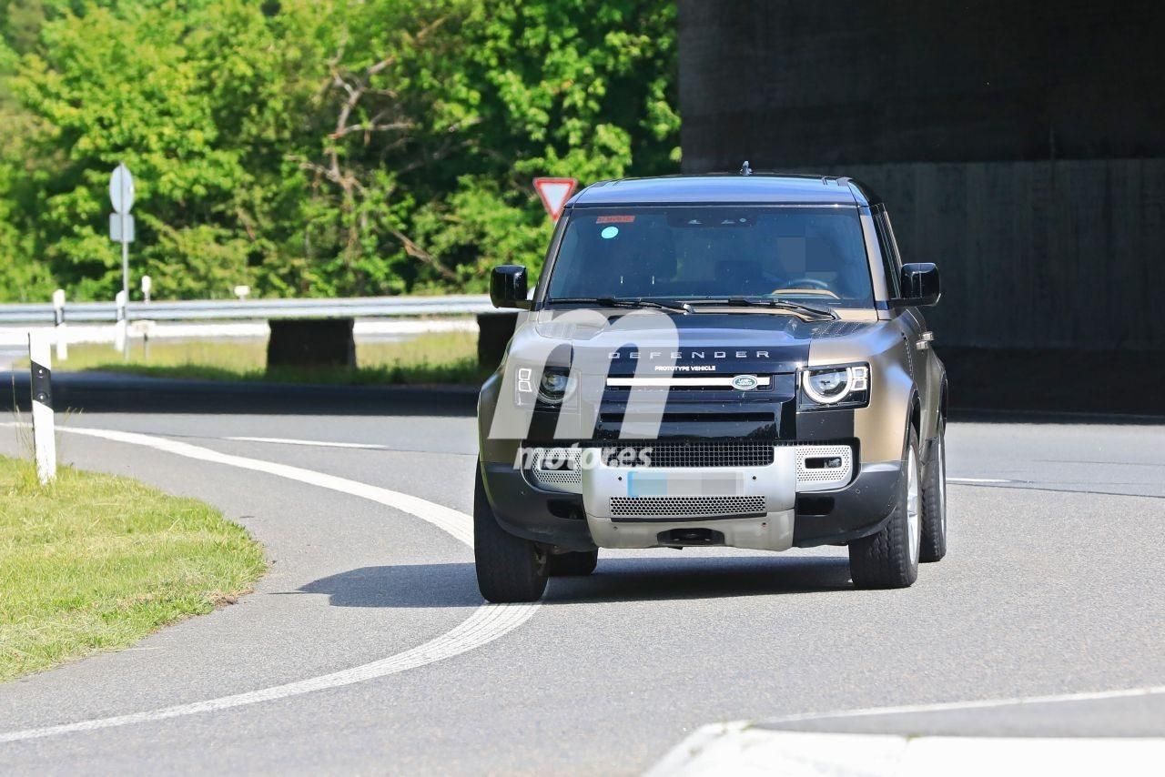 Cazado el nuevo Land Rover Defender V8, el tope de gama llegará a finales de 2021