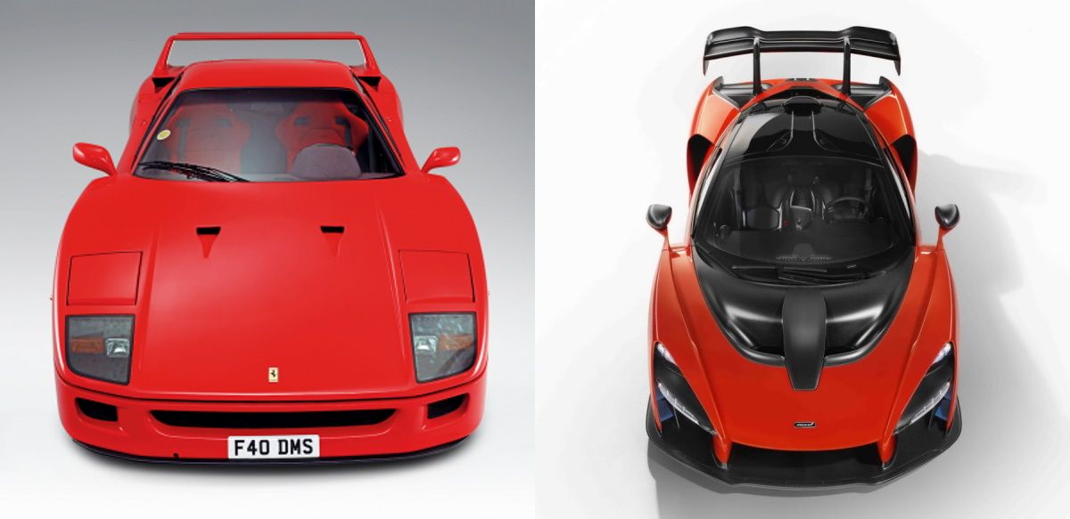 El McLaren Senna es el Ferrari F40 británico