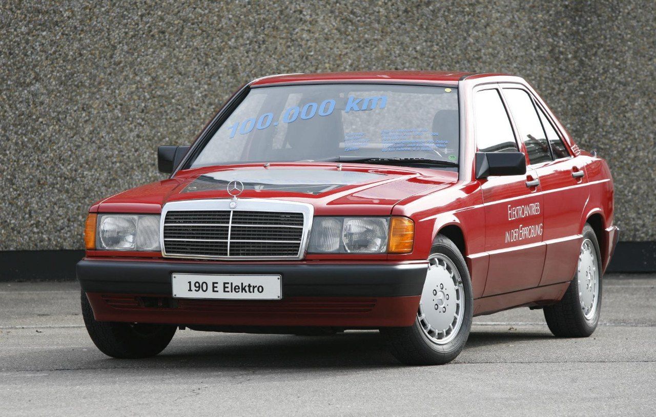 Mercedes-Benz 190 E Elektro, el abuelo de los EQ