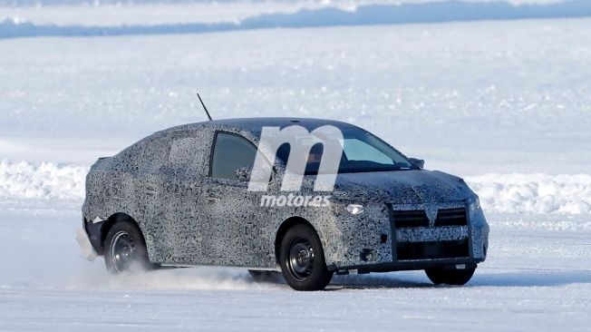 Dacia Logan 2021 - foto espía