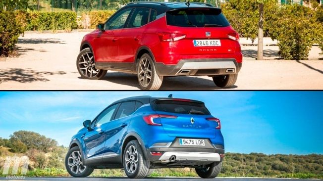 SEAT Arona TGI vs Renault Captur GLP