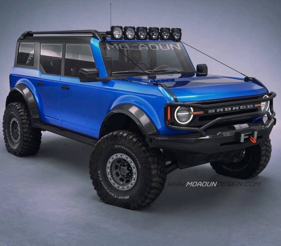 Nuevas recreaciones del Ford Bronco en su configuración off-road más extrema