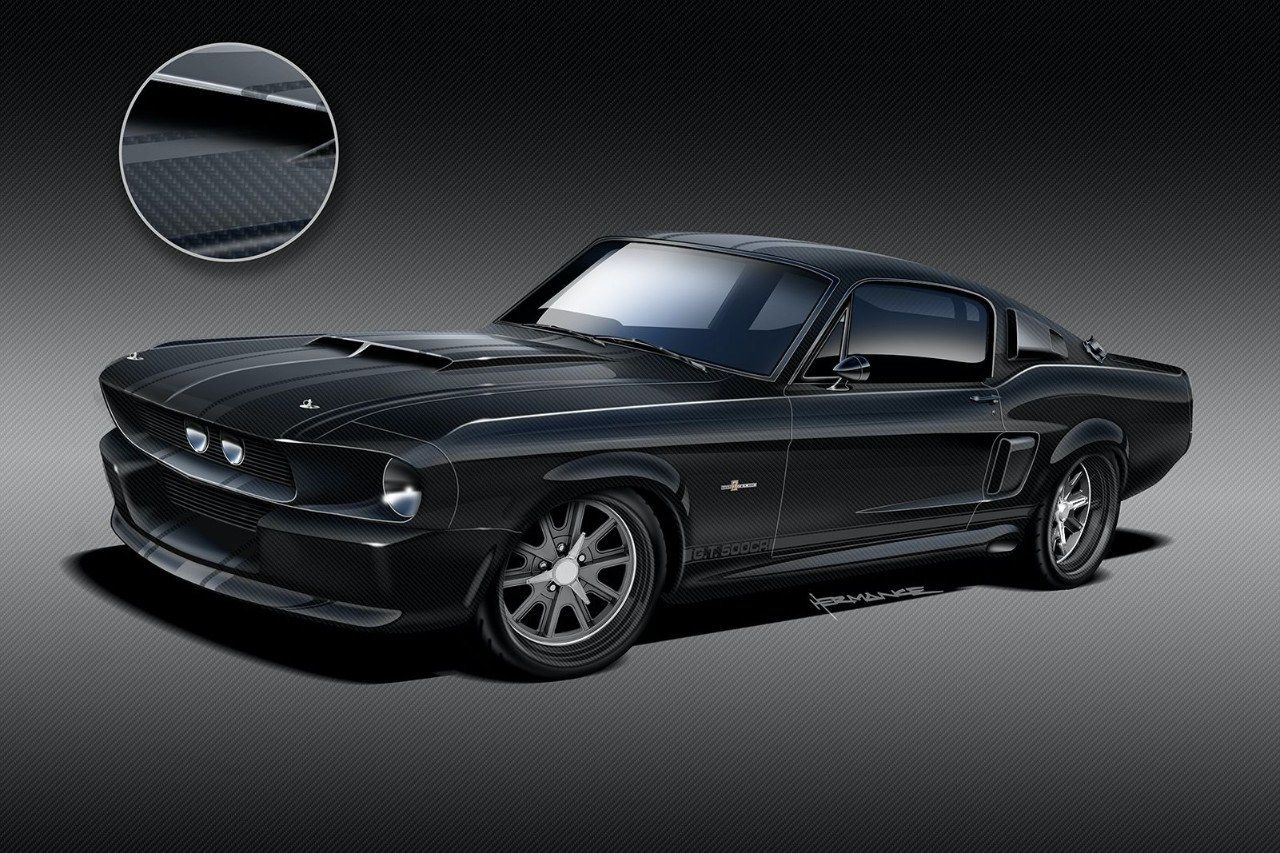 SpeedKore prepara un Shelby GT500 '67 de fibra de carbono