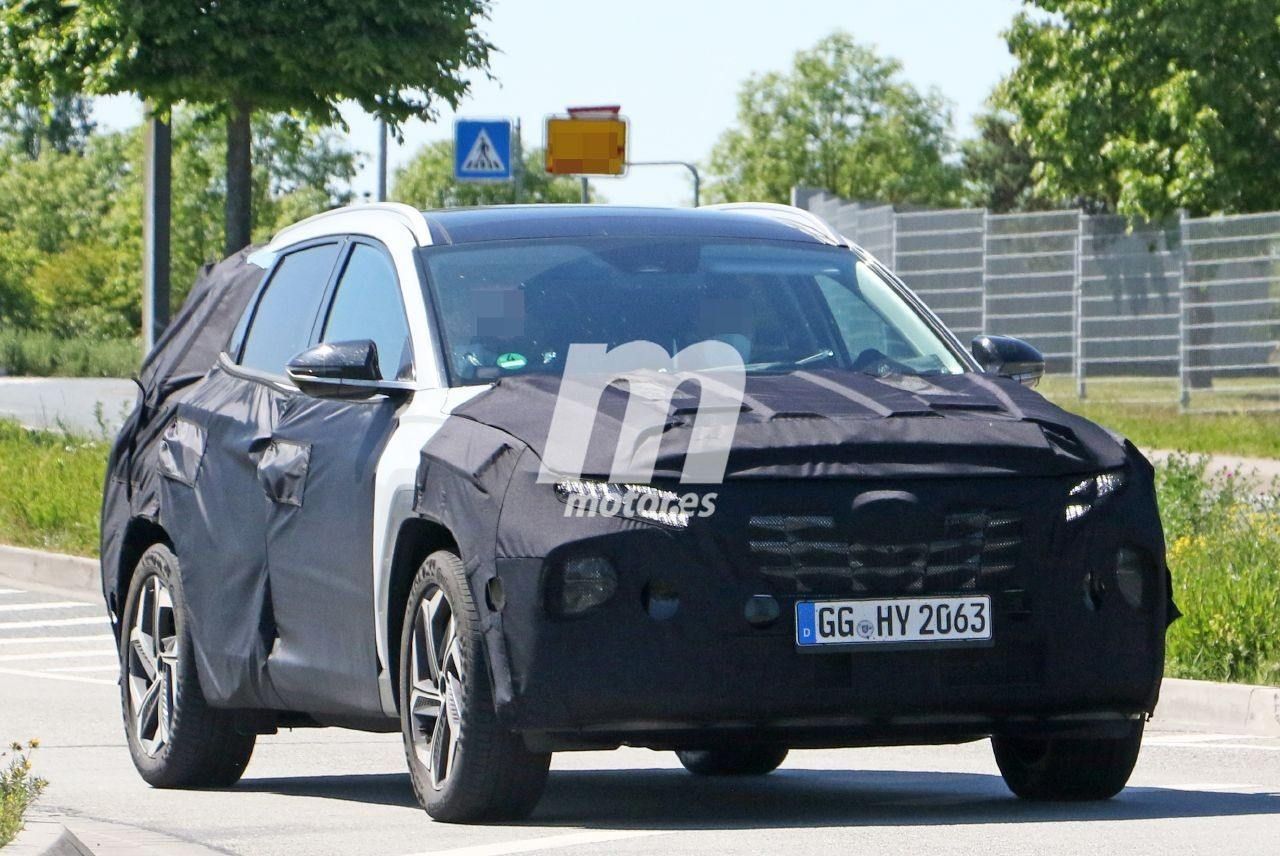 Dos prototipos del nuevo Hyundai Tucson 2021 desvelan nuevos detalles