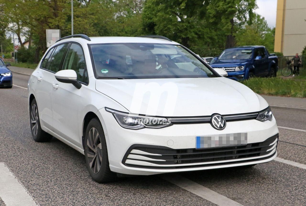 ¡Al descubierto el Volkswagen Golf Variant 2021! Fotos espía del nuevo familiar