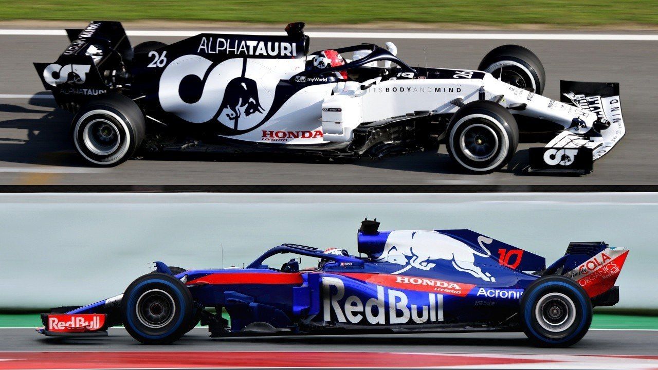 AlphaTauri completa un test dual en Imola con Gasly y Kvyat en el AT01 y el STR13