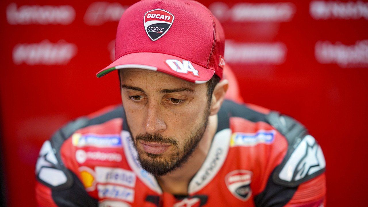 Andrea Dovizioso se fractura la clavícula y será operado de inmediato