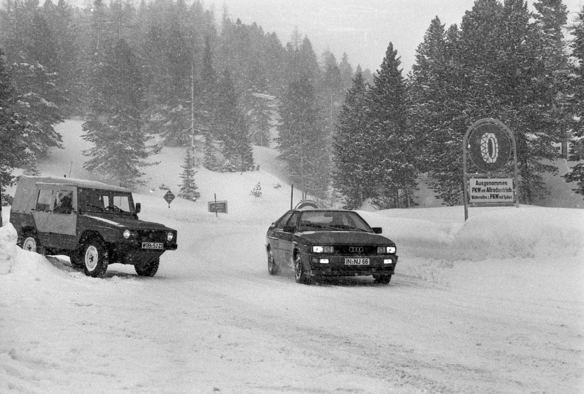 Audi está de celebración, la tracción quattro cumple 40 años