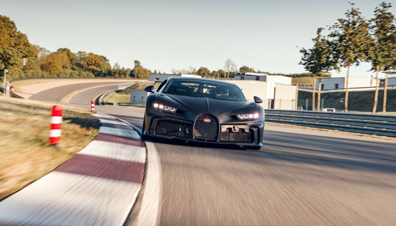 El Bugatti Chiron Pur Sport es un verdadero modelo de circuito