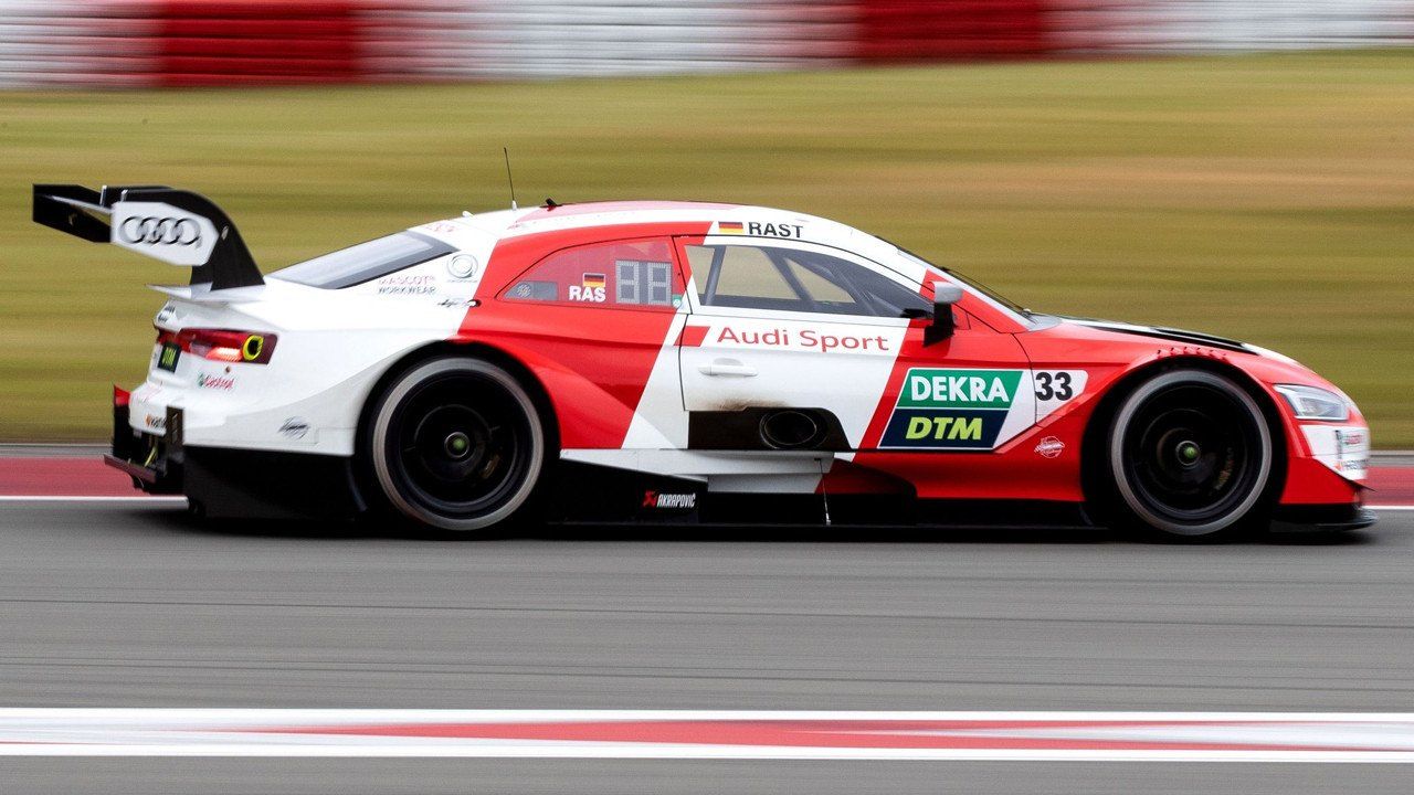 El campeón René Rast finaliza el test oficial del DTM al mando