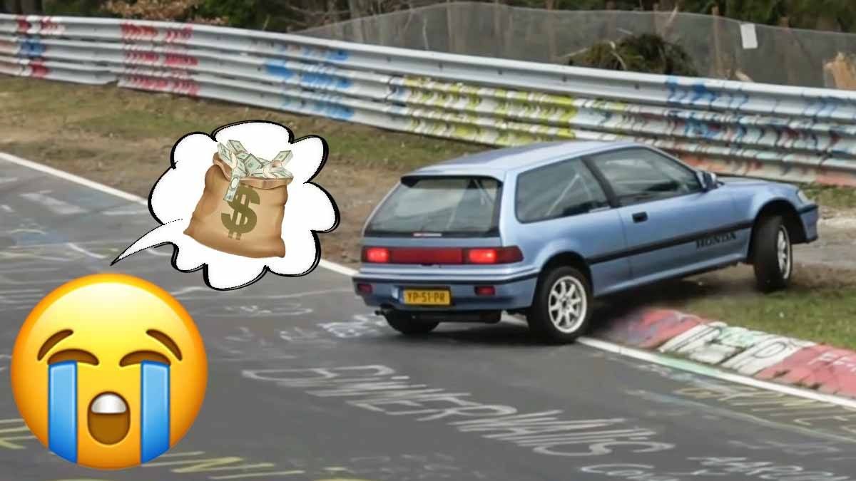 Alucina: esto cuesta un accidente en Nürburgring