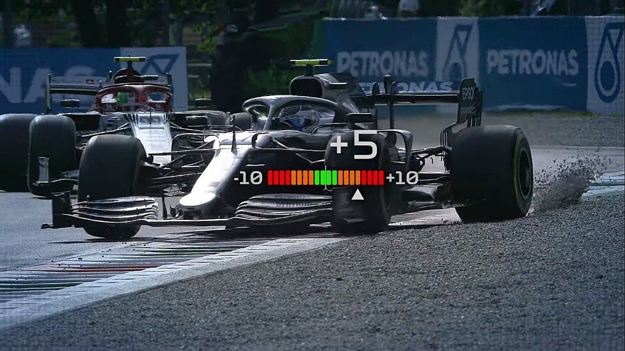 Una F1 de videojuego para la retransmisión de la temporada 2020