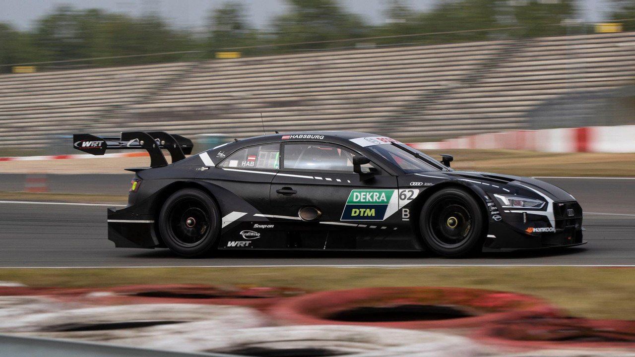 Ferdinand Habsburg repite al frente del test del DTM en su tercer día