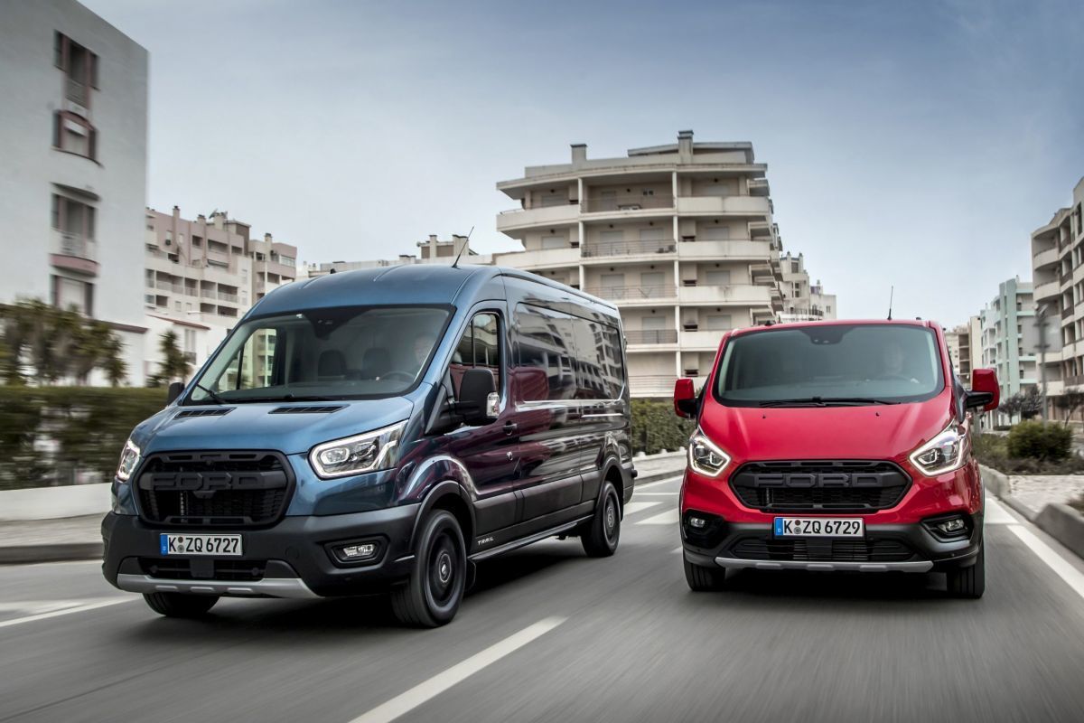 Ford estrena los Transit y Transit Custom Trail, dos comerciales off-road