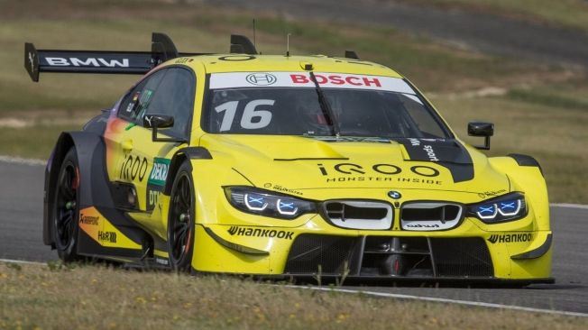 Ferdinand Habsburg domina el segundo día del test oficial del DTM