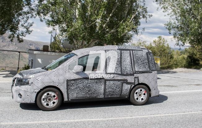 Renault Kangoo VP 2021 - foto espía