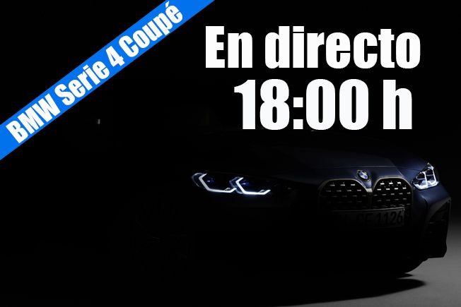 Sigue en directo la presentación del nuevo BMW Serie 4 Coupé 2020