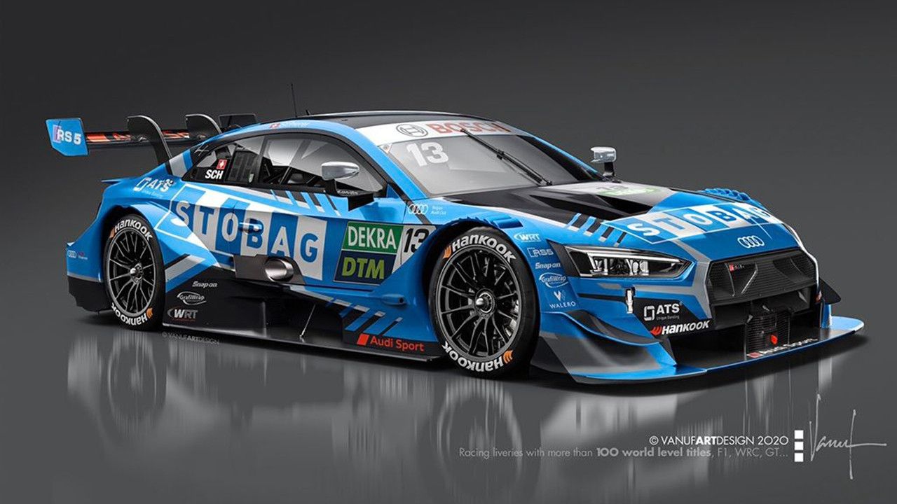 El Team WRT desvela los colores del Audi RS 5 DTM de Fabio Scherer