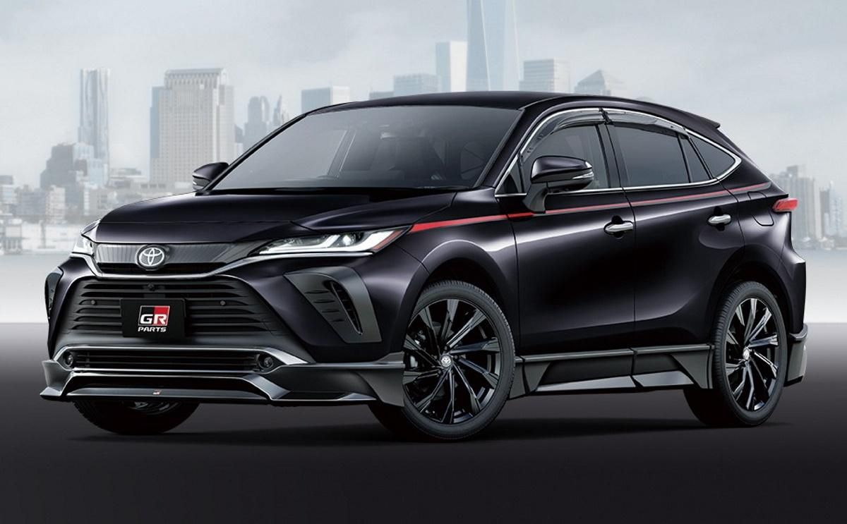 El Toyota Harrier 2021 estrena agresivos kits TRD y Modellista