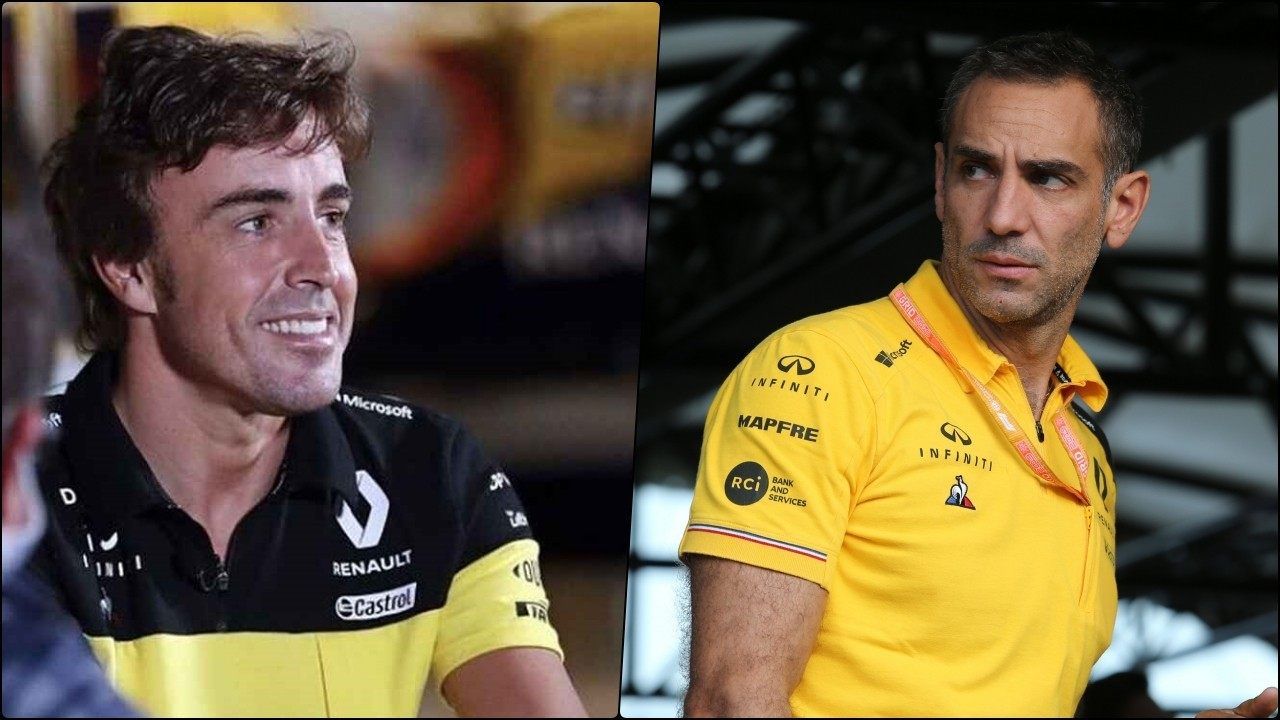 Alonso tiene claro lo que espera de Renault para 2021 y Abiteboul alucina