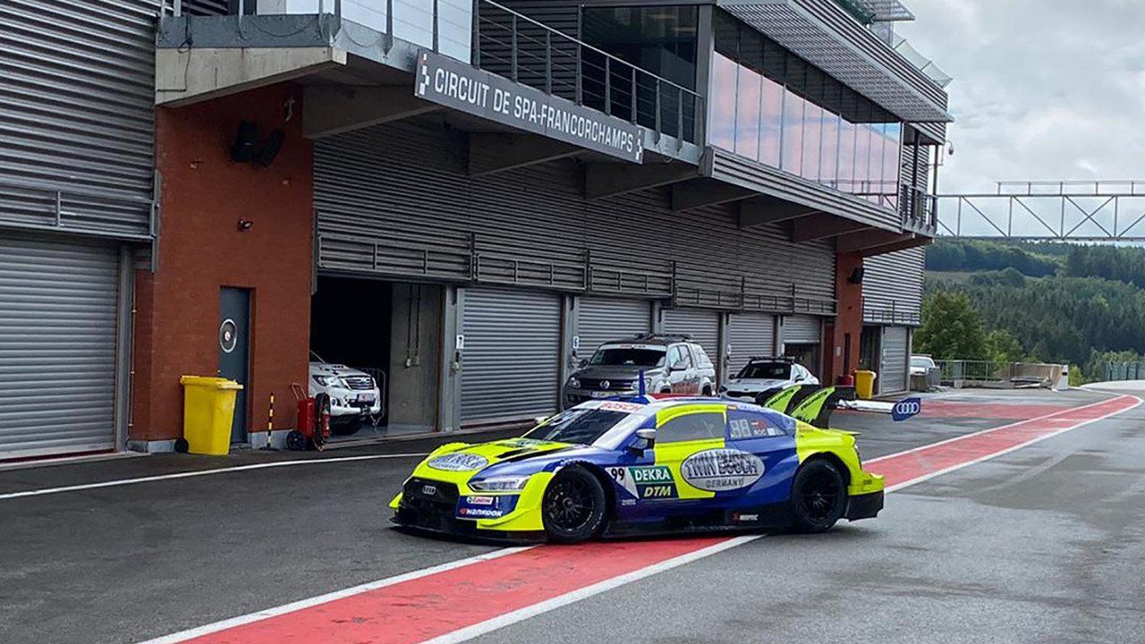 Audi prepara la primera cita del DTM 2020 con un test en Spa