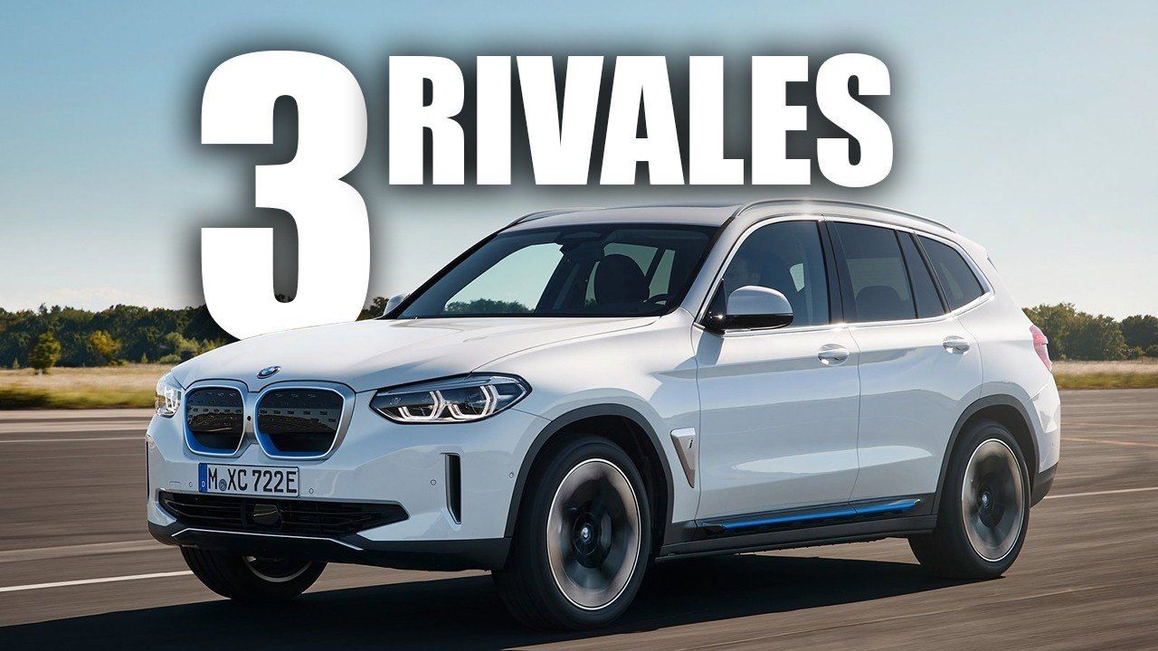 Los 3 rivales a los que el BMW iX3, un nuevo SUV eléctrico, hará frente