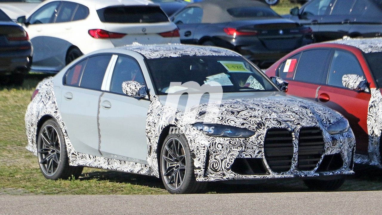 Nuevas fotos espía desvelan tres unidades de pre-producción del BMW M3 2021