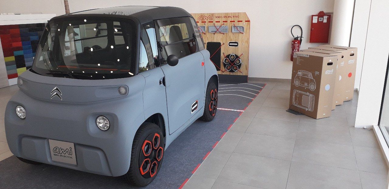 El Citroën Ami llega a las exposiciones en Francia