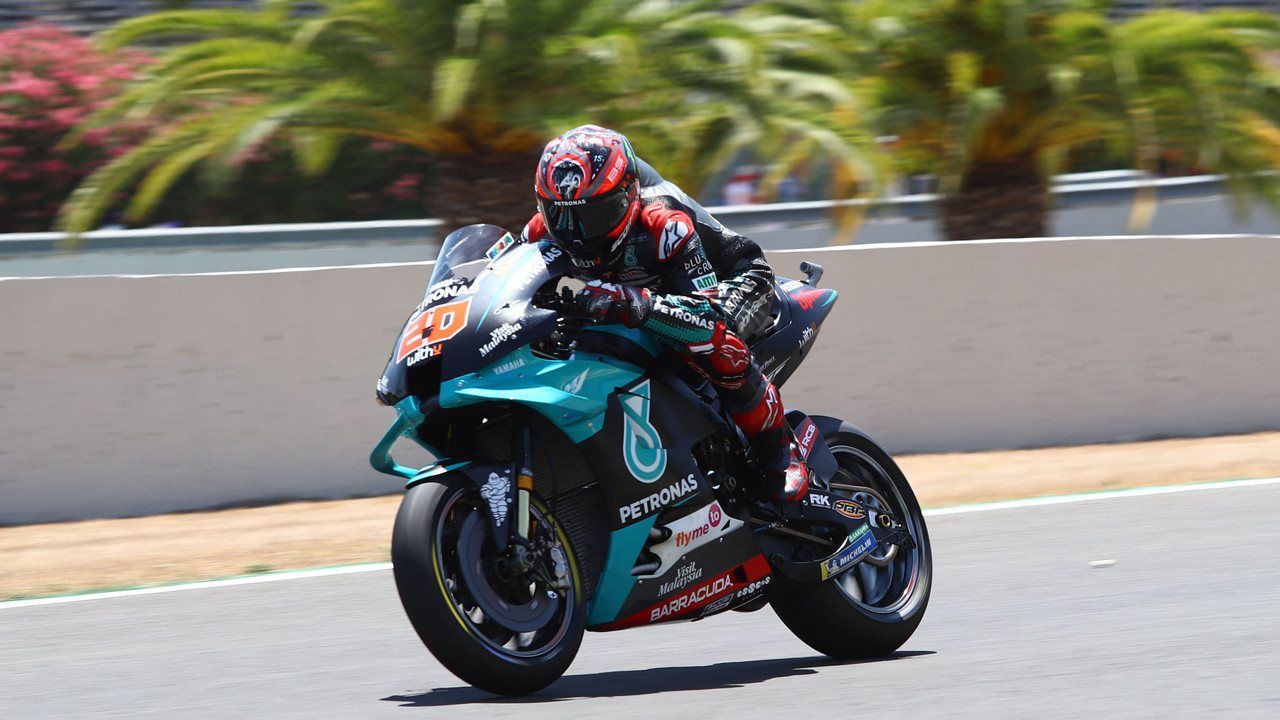 Fabio Quartararo logra la apretada e igualada pole del GP de Andalucia