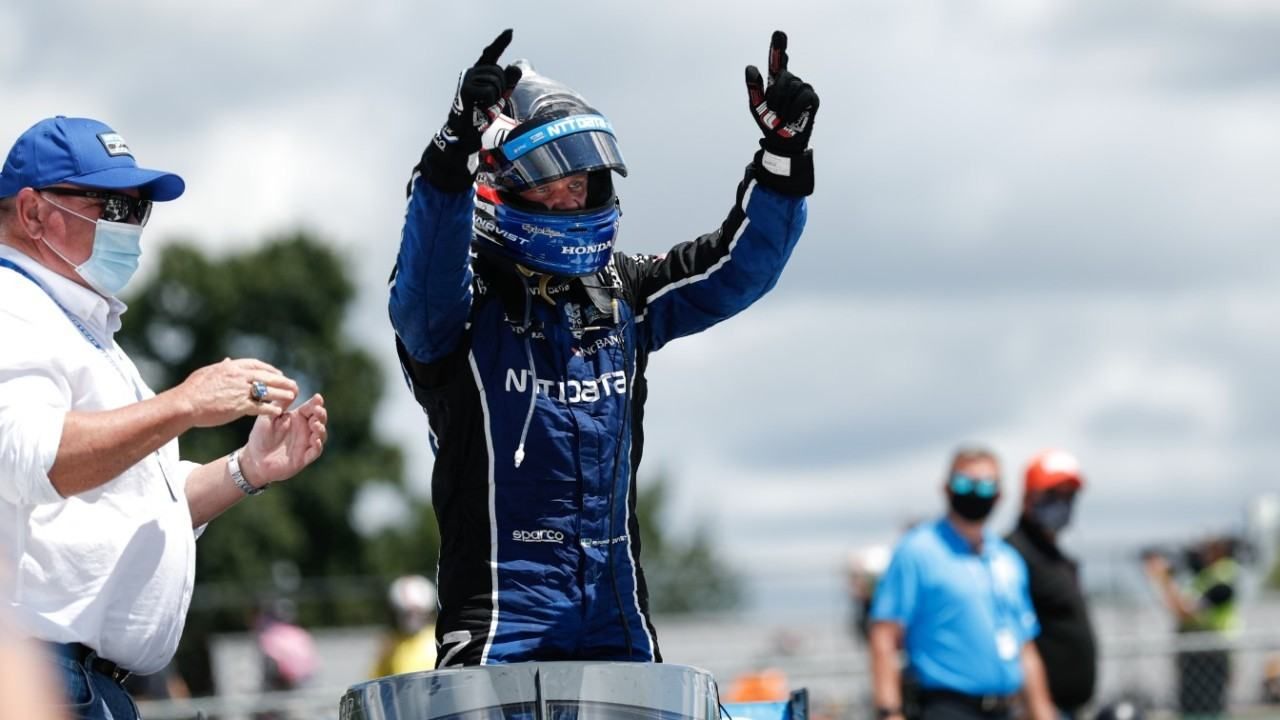 Primer triunfo de Rosenqvist en Road America a costa de McLaren SP: Palou séptimo