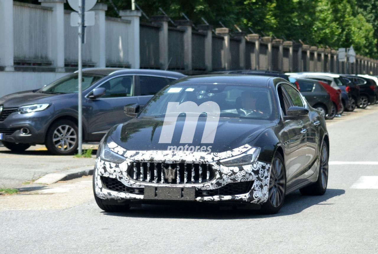 Nuevas fotos espías muestran al Maserati Ghibli Facelift camuflado