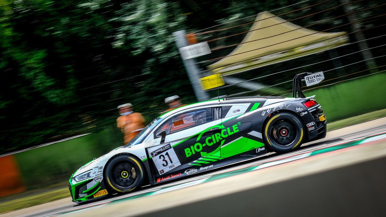 Mirko Bortolotti manda con el Audi #31 en los dos test de Imola