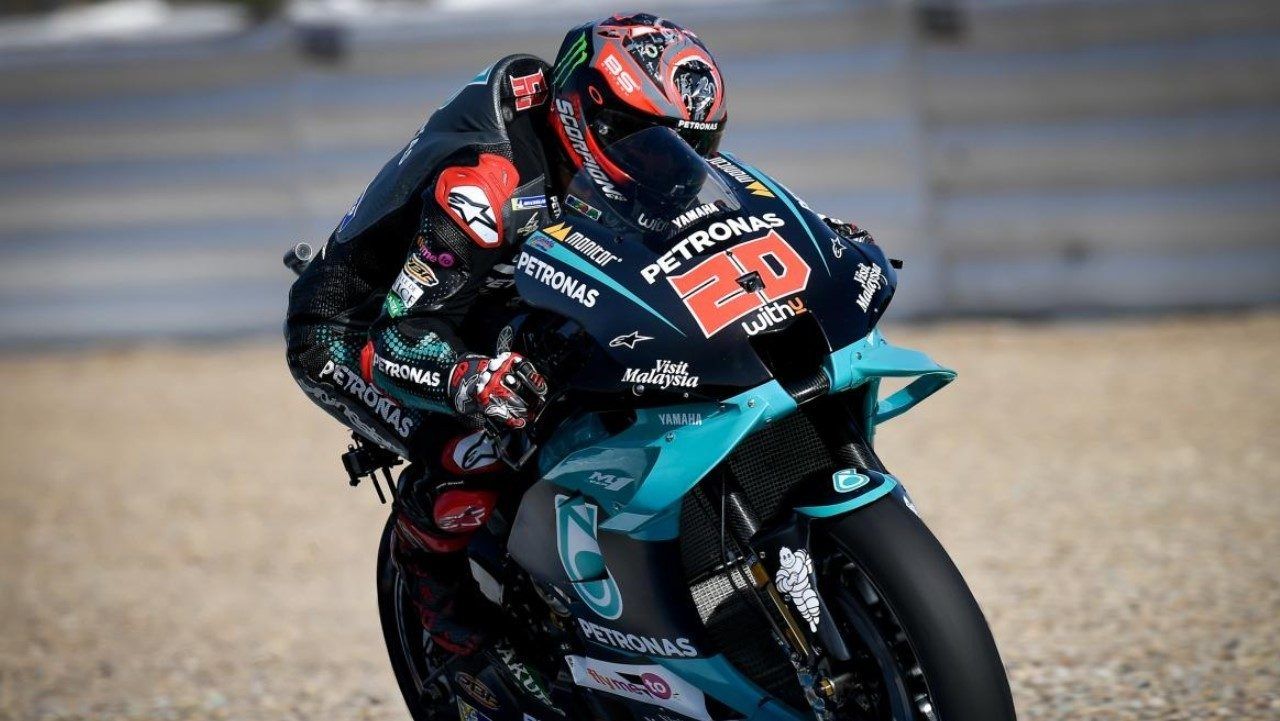 Fabio Quartararo derrota a Viñales y Márquez en la clasificación de Jerez