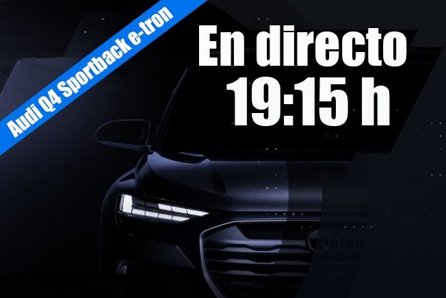 Sigue en directo la presentación del Audi Q4 Sportback e-tron concept