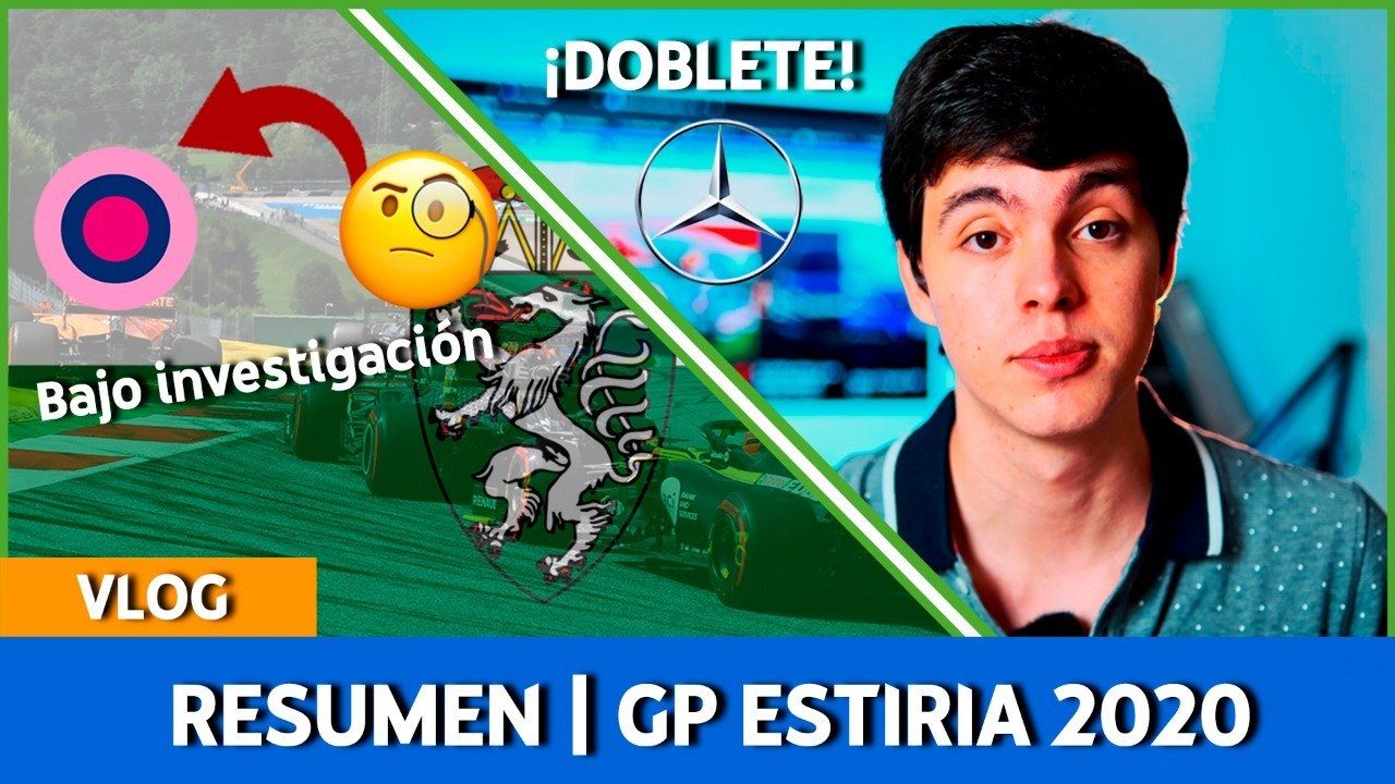 [Vídeo] Resumen del Gran Premio de Estiria de F1 2020