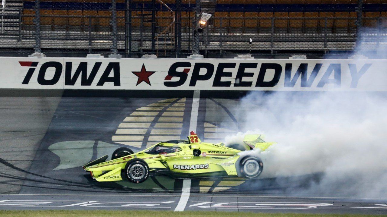 Simon Pagenaud 'vuela' en Iowa del último puesto al triunfo; Palou 11º