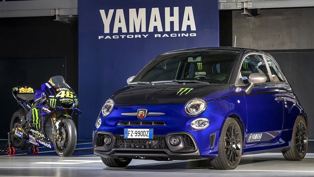 Abarth 595 Monster Energy Yamaha, celebrando la unión de dos mundos