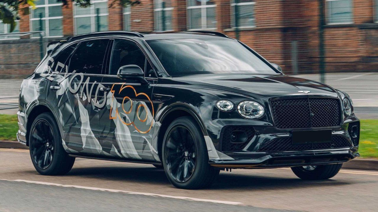 Bentley desvela las primeras imágenes del nuevo Bentayga Speed 2021