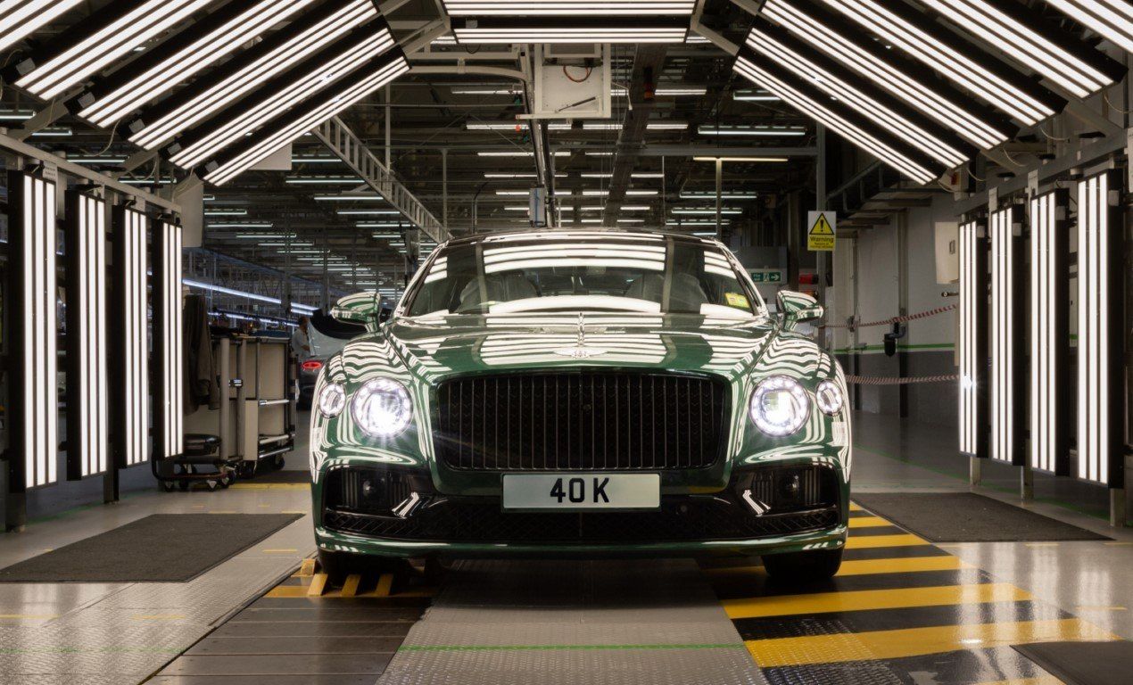 El lujoso Bentley Flying Spur bate un nuevo récord de producción en 15 años