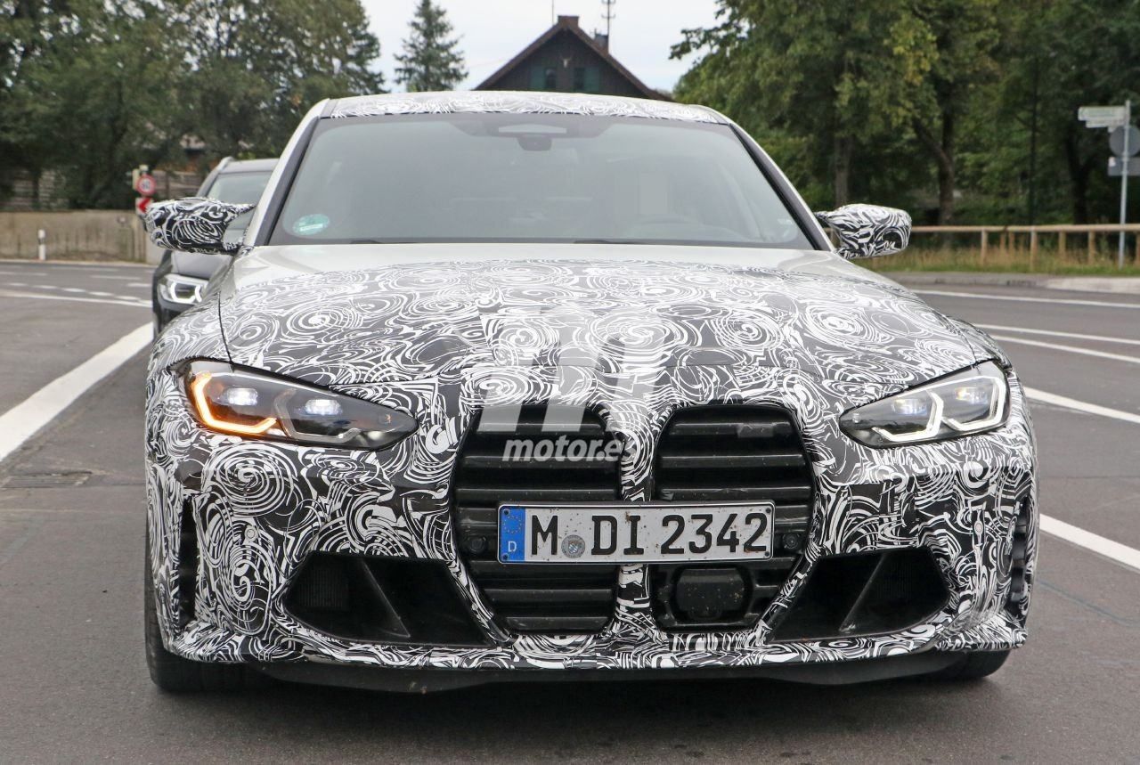 El nuevo BMW M3 Competition deja interesantes detalles a la vista en nuevas fotos espía