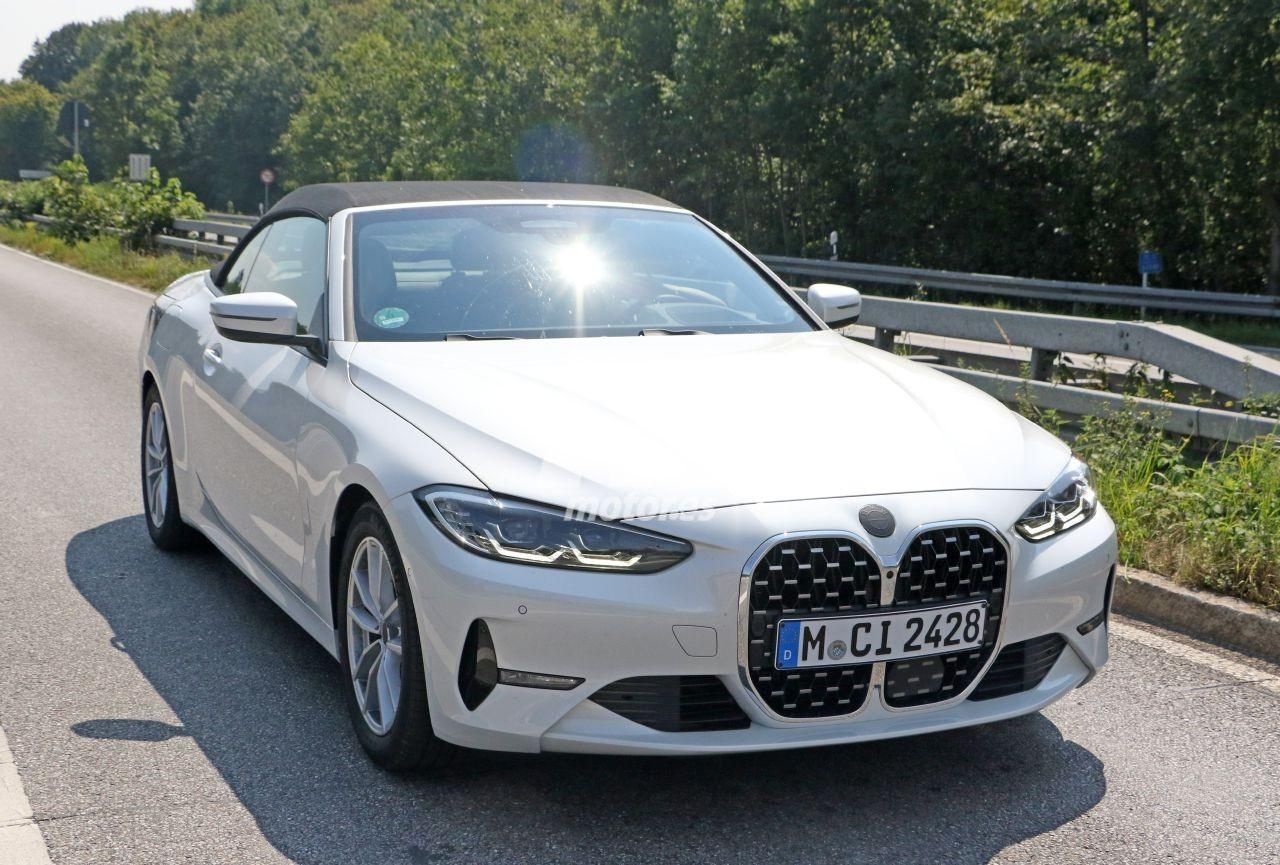 La nueva generación del BMW Serie 4 Cabrio 2021 rueda casi destapado en Alemania