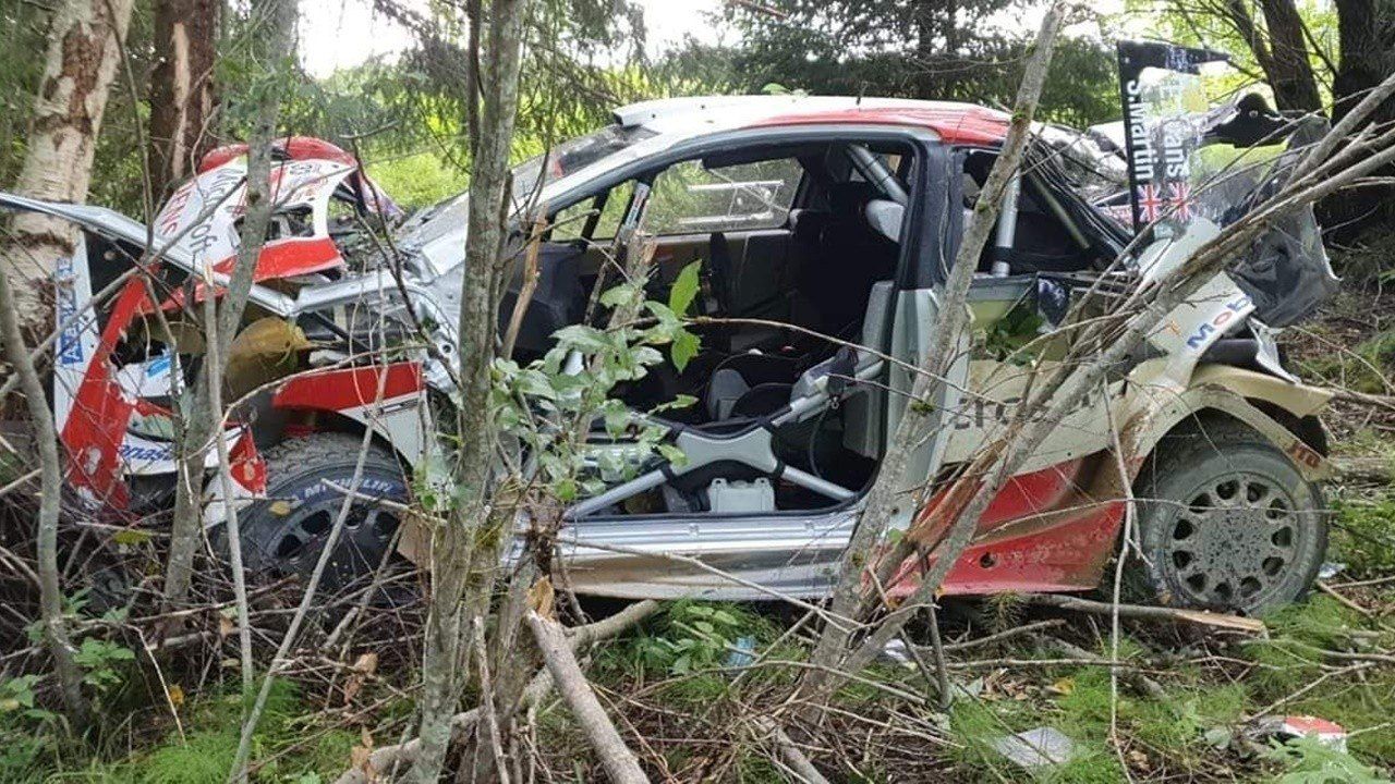 Elfyn Evans: «Mi accidente refleja la seguridad de los World Rally Cars»