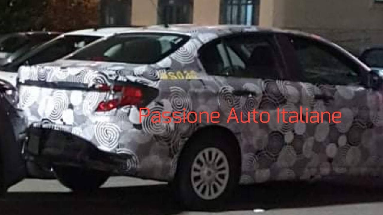 FIAT Tipo Sedán 2021, primeras fotos espía del «facelift» que está de camino