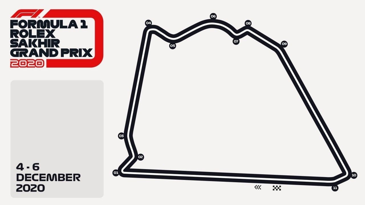 La F1 desvela el trazado que se utilizará en el GP de Sakhir