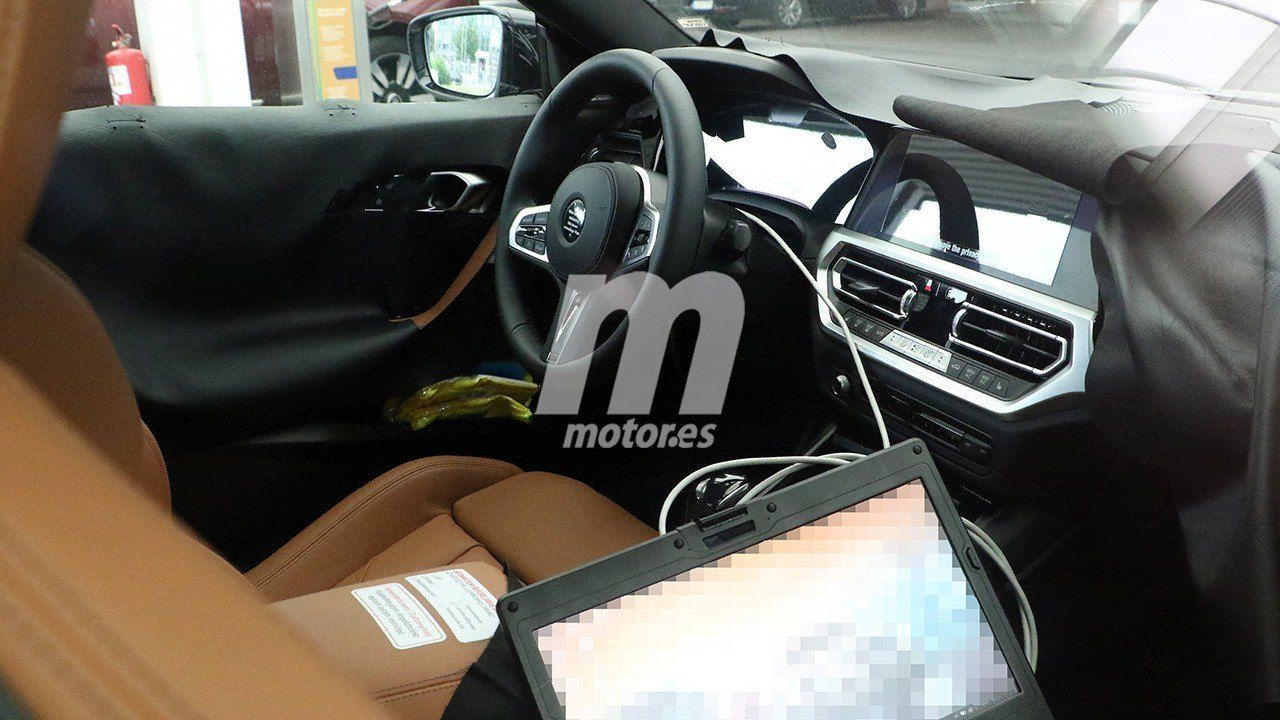 El interior del nuevo BMW Serie 2 Coupé 2022 al descubierto en estas fotos