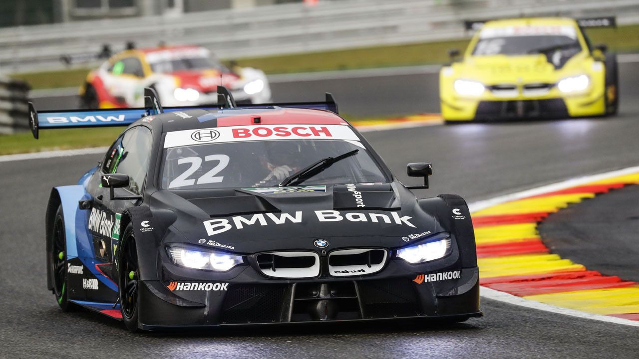 Lucas Auer, tras su debut con BMW en el DTM: «Estoy feliz por mi actuación»