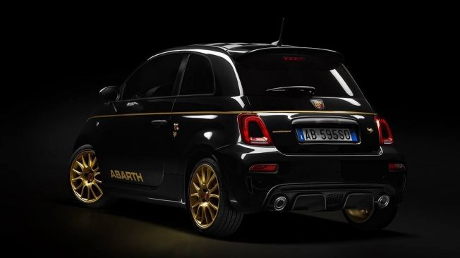 Abarth 595 Scorpioneoro - posterior