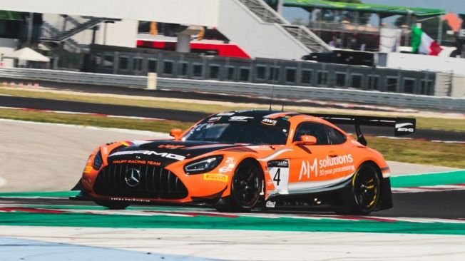 El Mercedes #88 toma Misano en la segunda carrera del GTWC Europe