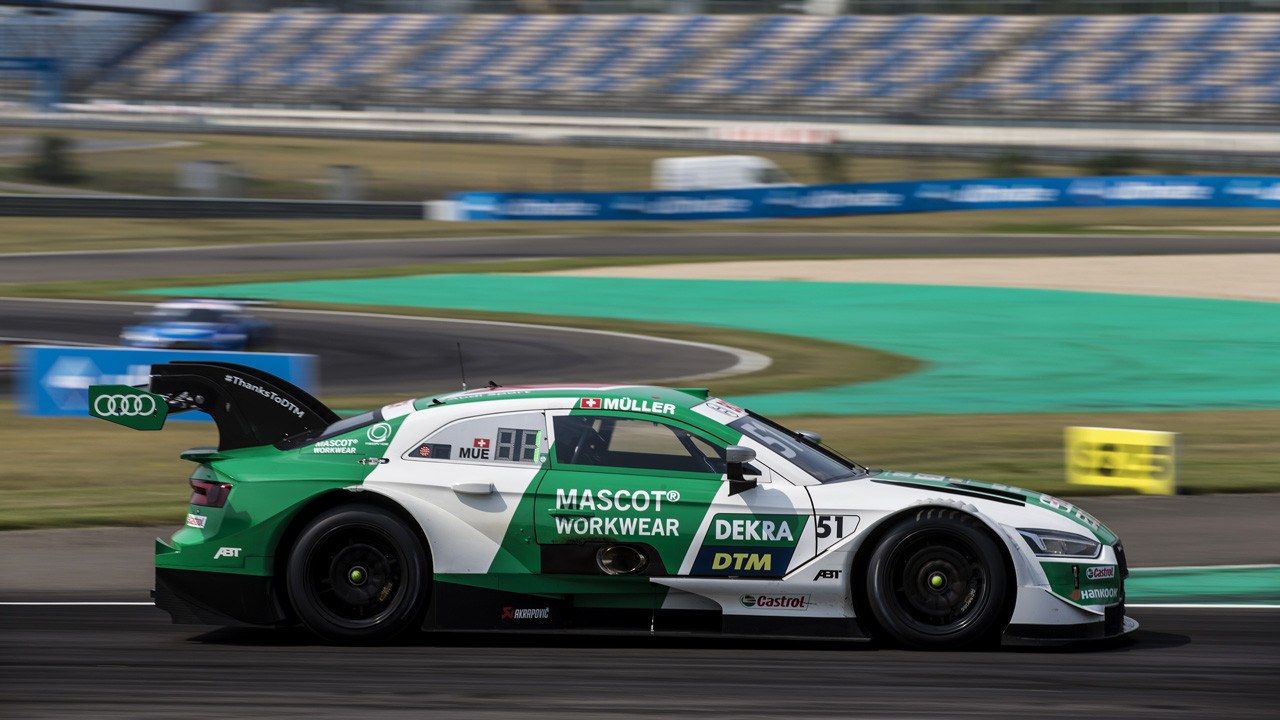 Müller lidera los libres del DTM en Lausitzring, con 'victoria incluida'